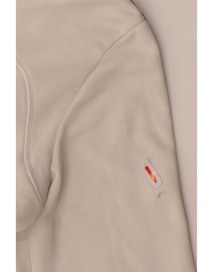 Jachetă de trening Climalite pentru femei Adidas UK 12/14 Medium White