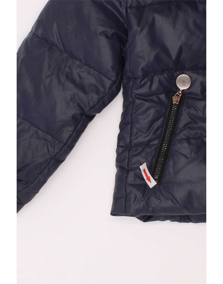 Jachetă căptușită pentru bebeluși Moncler 18-24 luni Poliamidă bleumarin