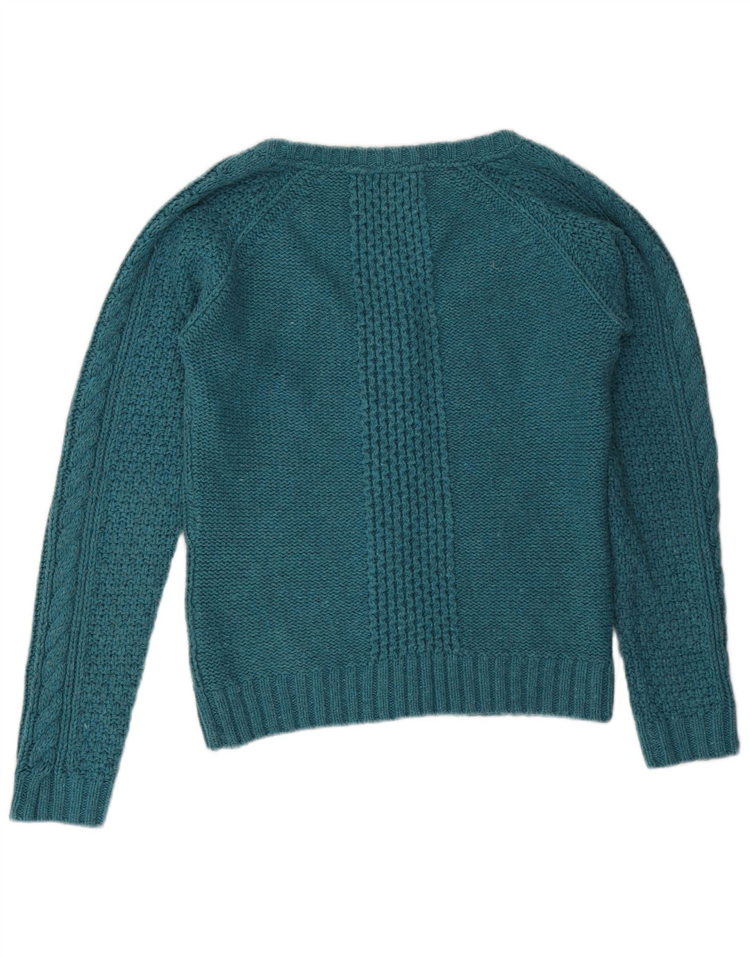 Pulover cardigan supradimensionat pentru femei Fat Face UK 10 Bumbac albastru mic