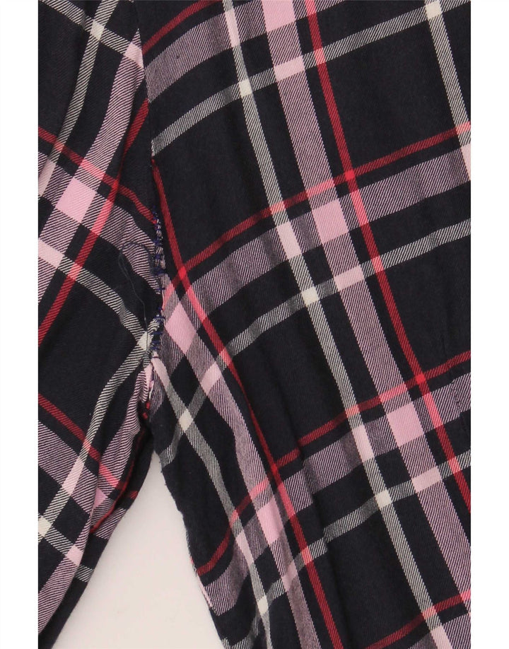 Cămașă French Connection pentru femei UK 12 Medium Bluemarin Check Viscose