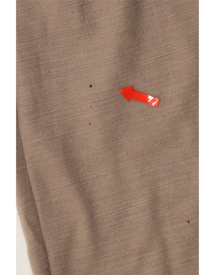 Pantaloni de trening Zara pentru femei Crop UK 12 Medium Beige