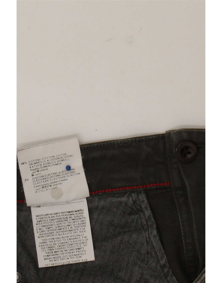 Fusta mini denim pentru femei Replay W27 Bumbac kaki mic