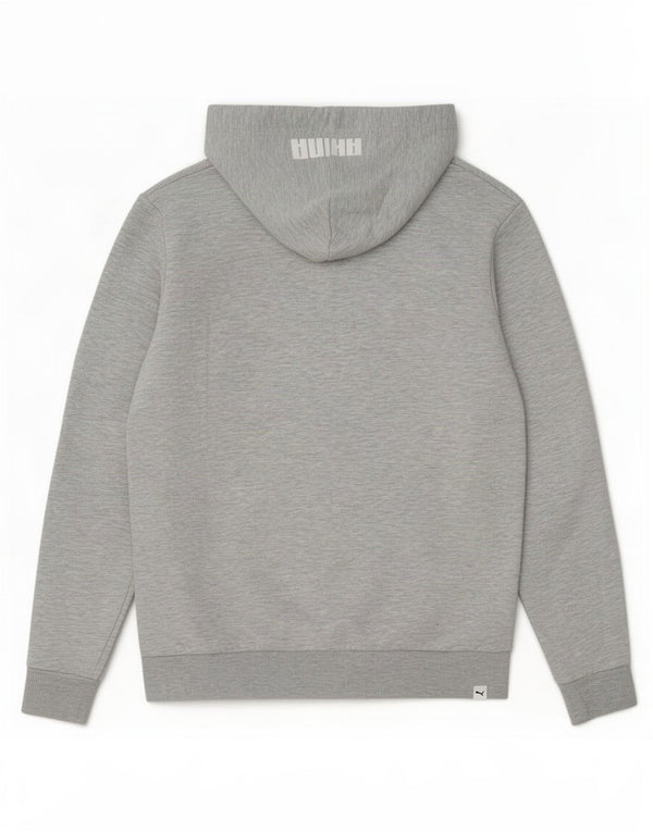 Pulover Puma Graphic Regular Fit pentru femei UK 16 Large Gri Flecked