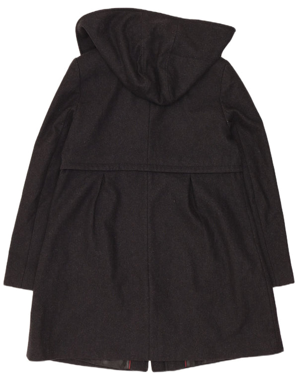 Pardesiu cu glugă pentru femei Dkny US 14 XL Lână gri