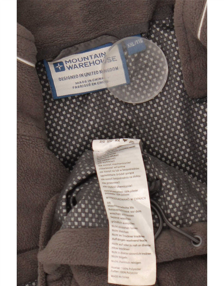 Jachetă polară pentru bărbați Mountain Warehouse UK 44 2XL poliester gri