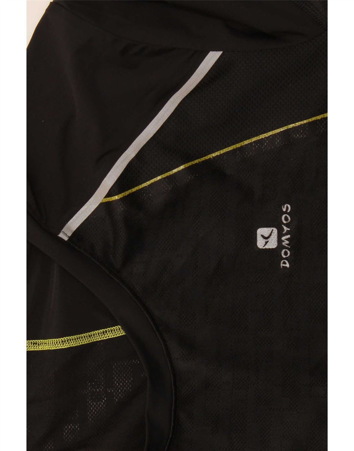 Tricou Domyos Bărbați Top Mediu Negru