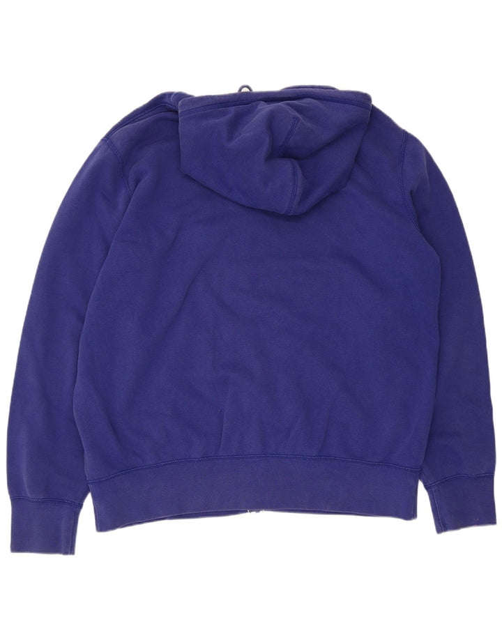 Pulover Nike pentru bărbați, cu fermoar, XL, bumbac, albastru