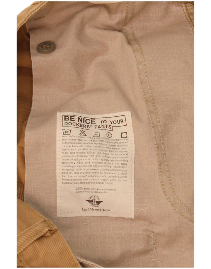 Pantaloni chino pentru bărbați Dockers Pegged W32 L31 maro