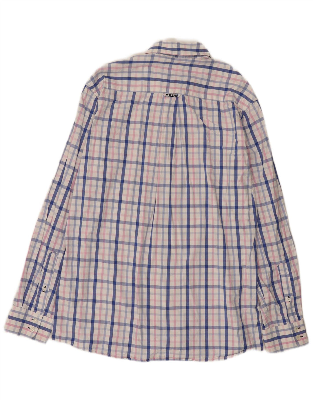 Crew Clothing Cămașă clasică pentru bărbați, bumbac cu carouri mari, multicolore