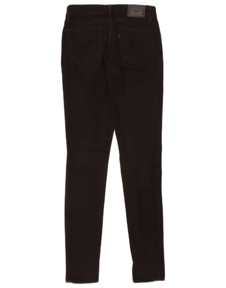 Blugi skinny 711 pentru femei LEVI'S W26 L30 bumbac negru