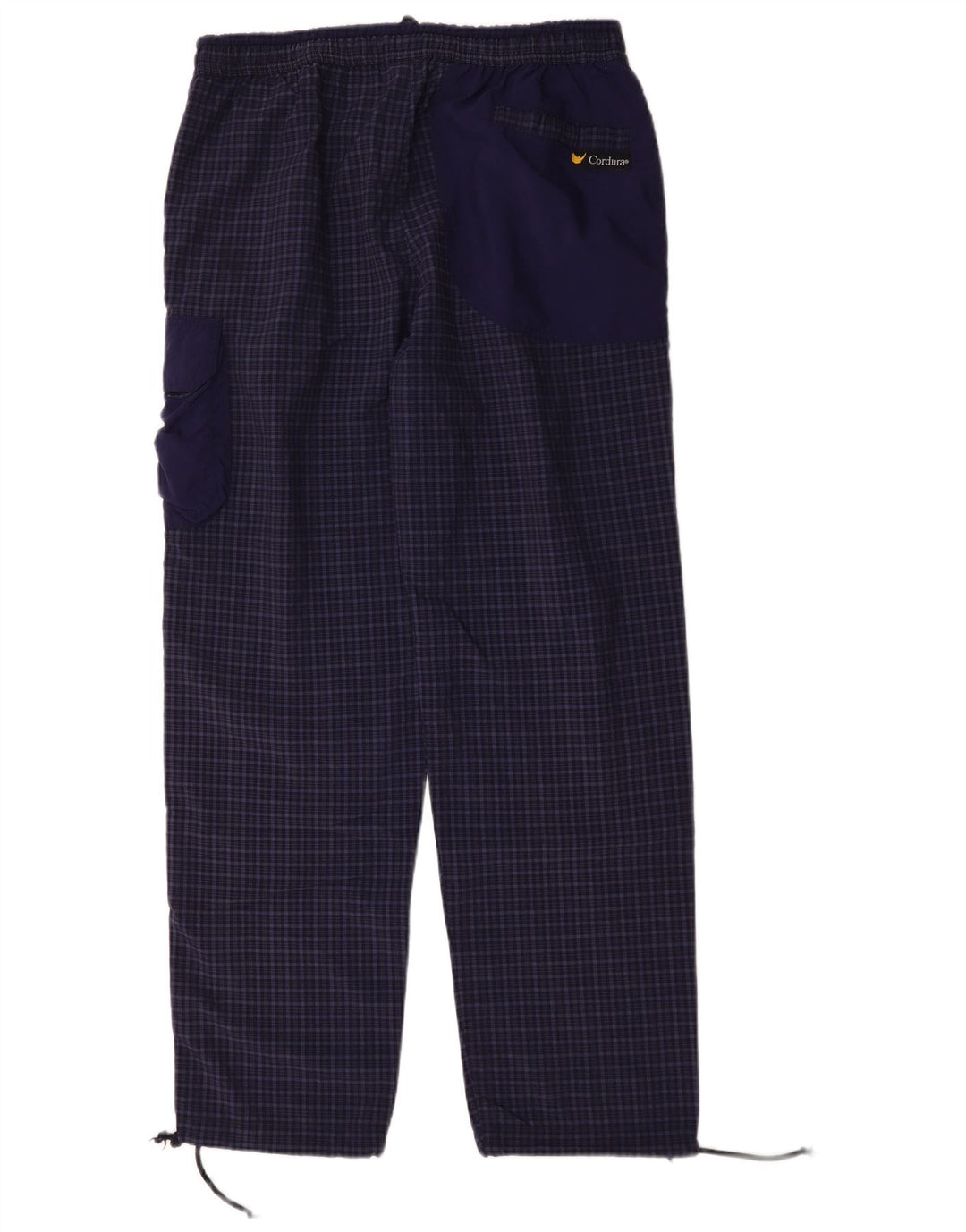 Pantaloni cargo drept bărbați Bailo, XL, poliamidă cu carouri bleumarin