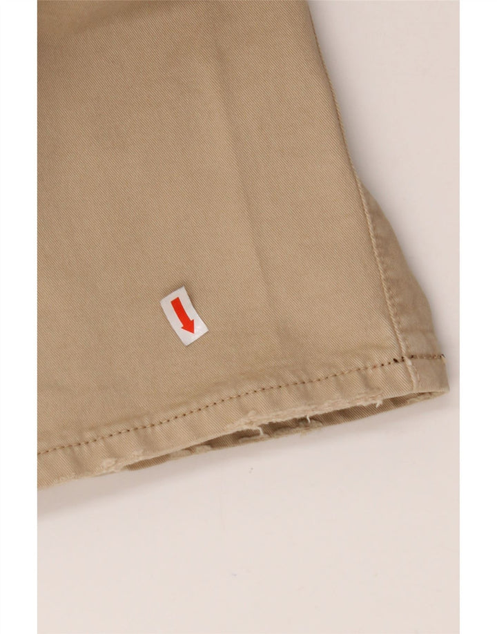 Pantaloni chino slim pentru bărbați VINTAGE L32 L33 bumbac bej