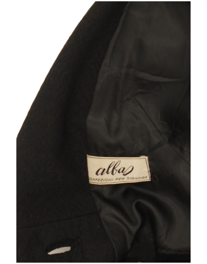 Pardesiu pentru femei VINTAGE IT 44 Medium Black
