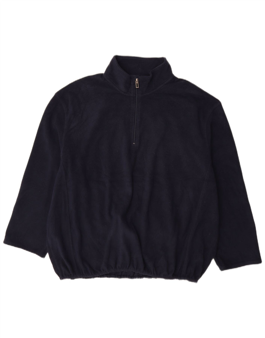 Pulover din lână pentru bărbați Canda, cu fermoar, 3XL, bleumarin