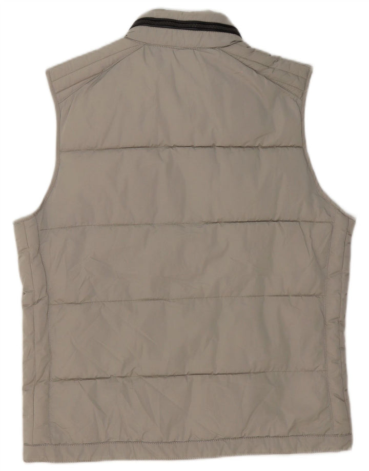 Gilet căptușit pentru bărbați Zara UK 40 Large Gri