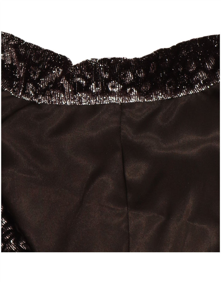 Blazer vintage pentru femei UK 14 Medium Black Animal Print