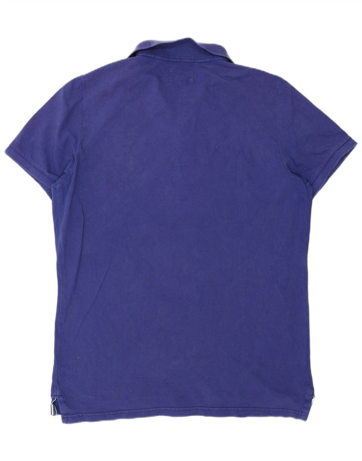 Tricou polo pentru bărbați Superdry 2XL, bumbac albastru