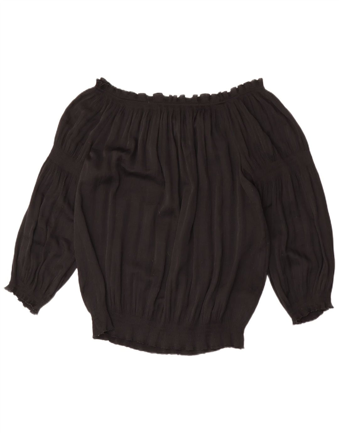 Bluză Calvin Klein pentru femei cu umăr dezactivat, UK 18 XL, negru