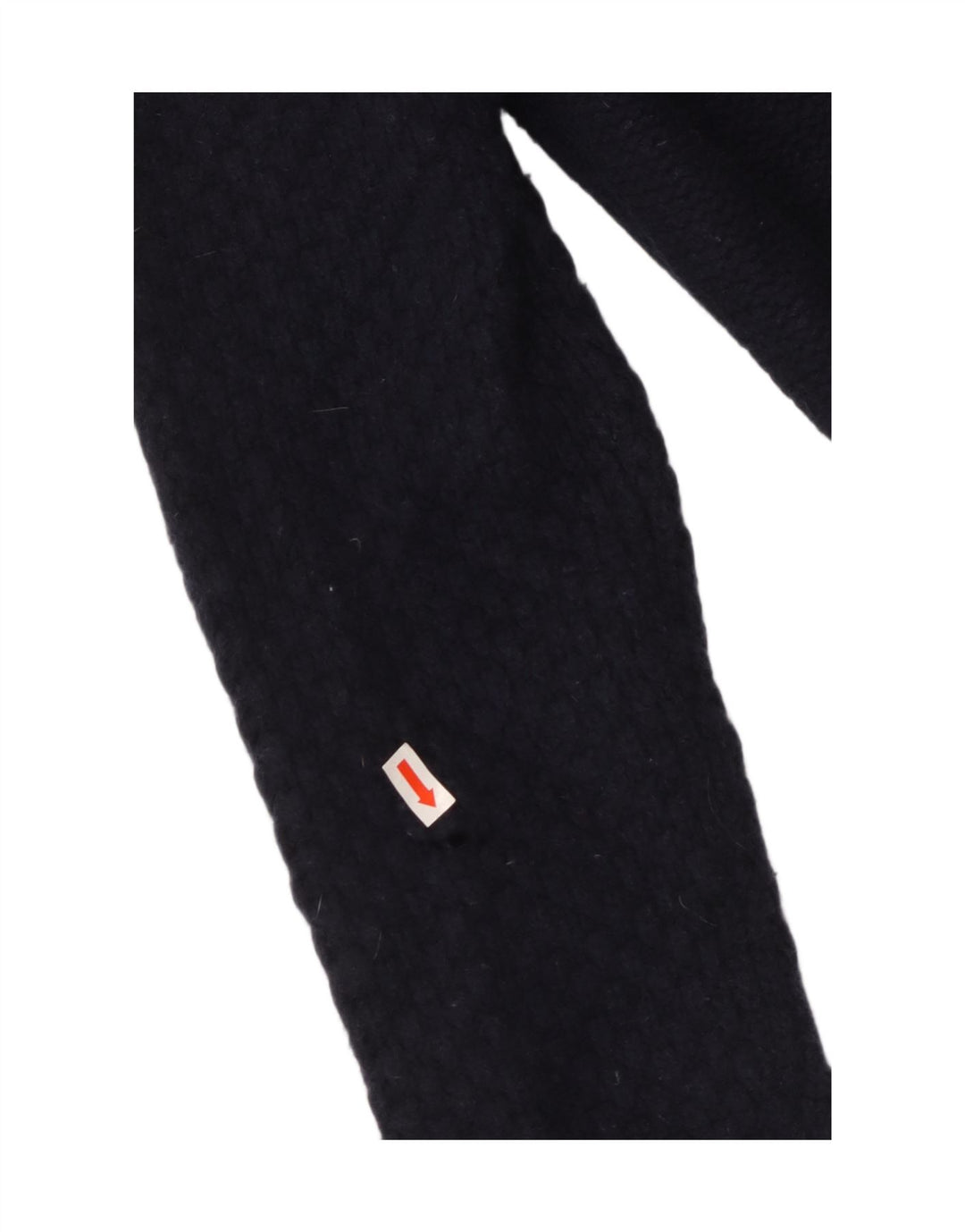 TOMMY HILFIGER Pulover pentru femei cu gât șal, Marea Britanie 18 XL Lână bleumarin