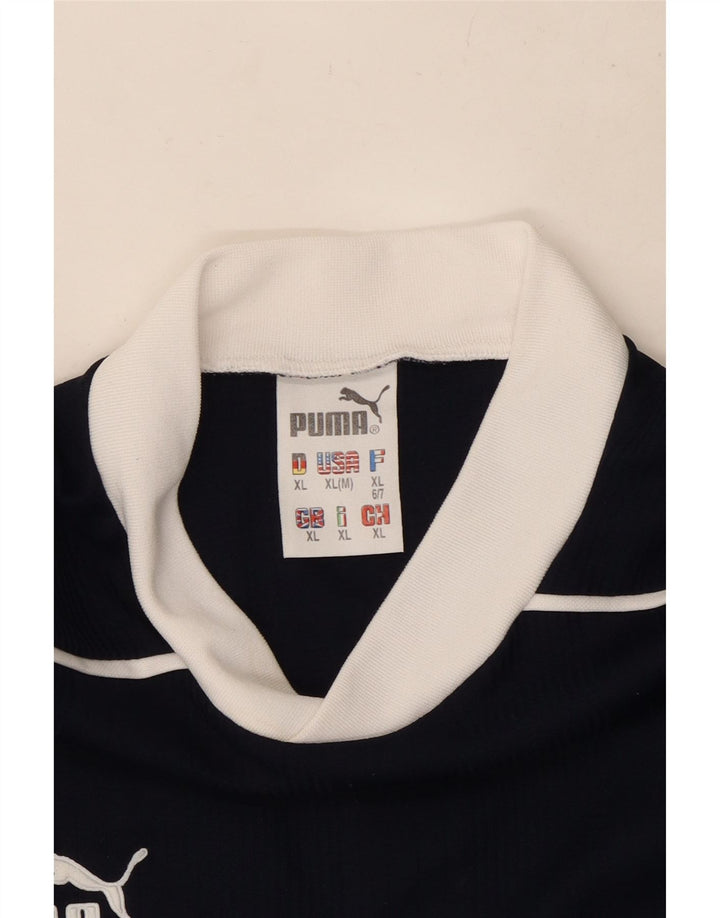 Tricou pentru bărbați Puma Top XL Bleumarin
