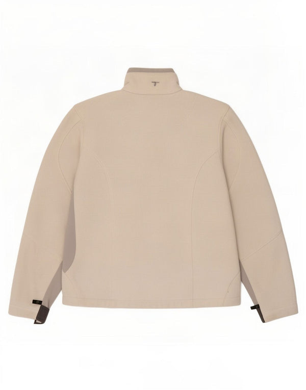 Jachetă Columbia pentru femei Liner Fleece UK 10, mic, alb, din poliester