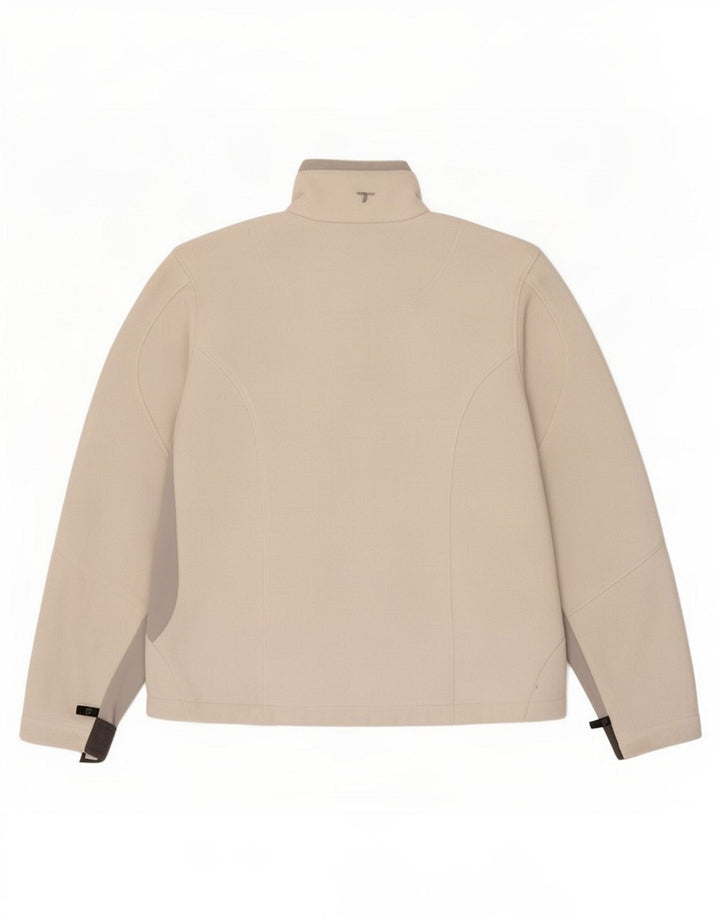 Jachetă Columbia pentru femei Liner Fleece UK 10, mic, alb, din poliester