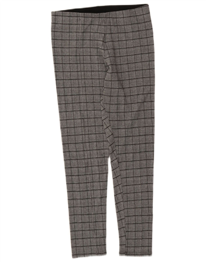 Leggings pentru femei Zara UK 18 XL Gri Houndstooth