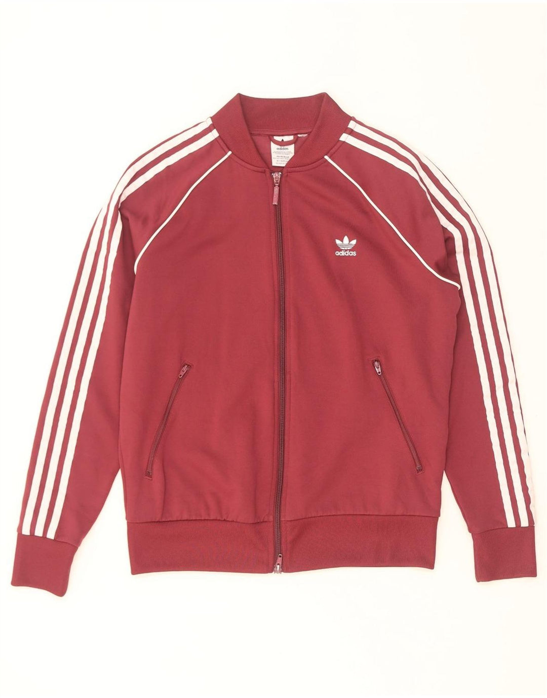 Trening pentru bărbați Adidas Top Jachetă Mic Bordeaux