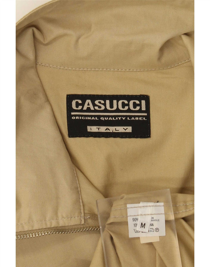 Jachetă Casucci pentru bărbați, UK 38, bumbac, bej mediu