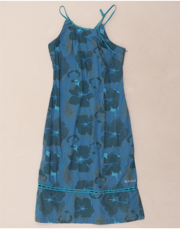 Rochie Halter pentru femei Rip Curl EU 38 Medium Blue Floral Bumbac