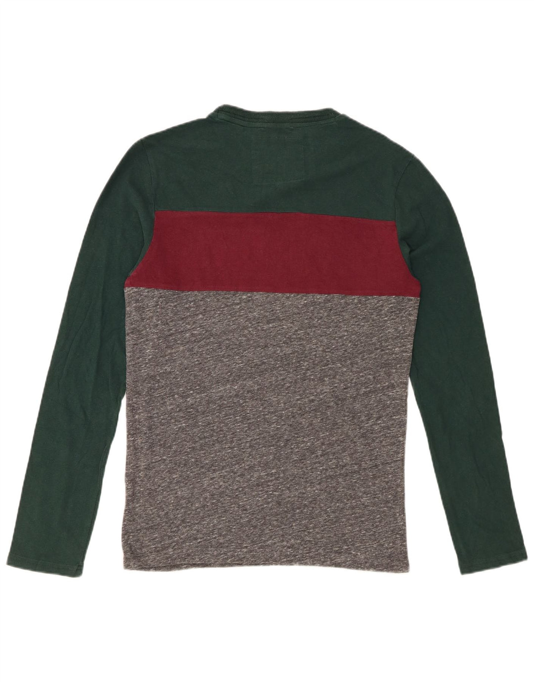 SUPERDRY Top grafic pentru bărbați cu mânecă lungă, mic, multicolor