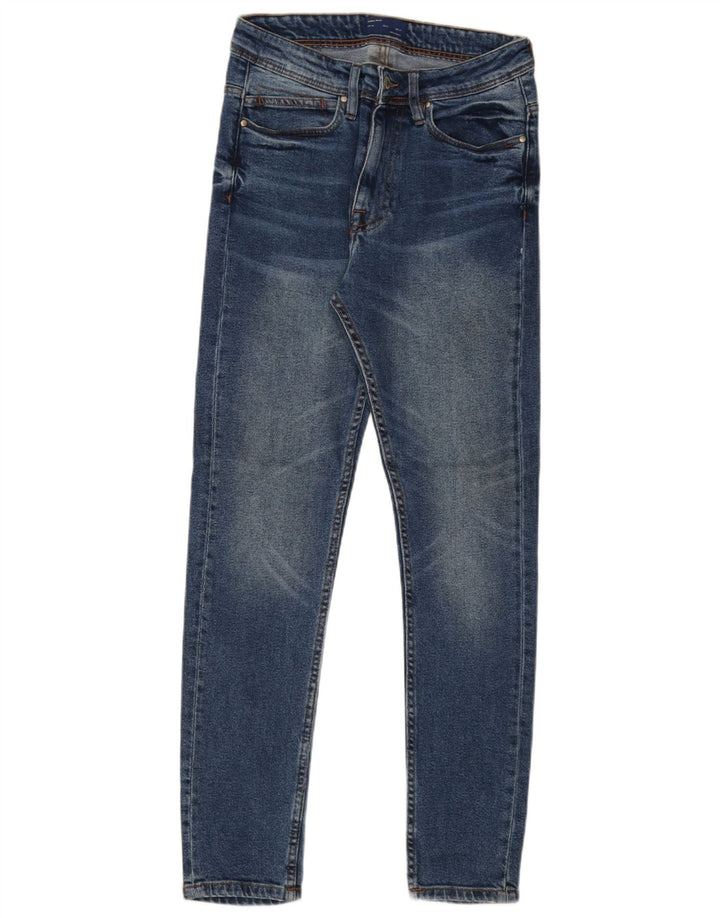 Blugi skinny pentru bărbați Zara EU 40 Medium W31 L30 Albastru