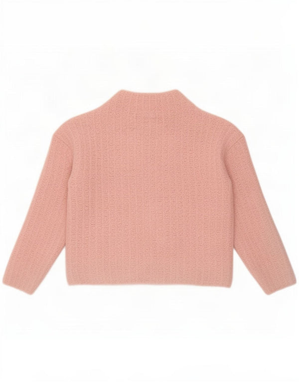 Pulover de damă Massimo Dutti cu gât țestoasă și pulover UK 6 XS roz poliamidă