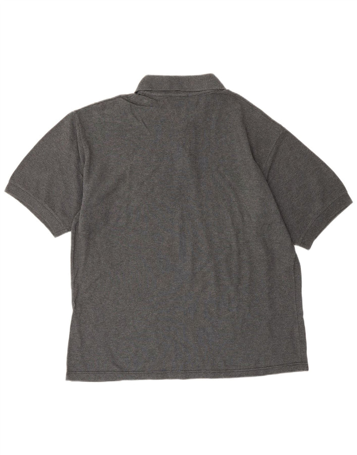 Tricou polo pentru bărbați ASICS, mare, gri bumbac