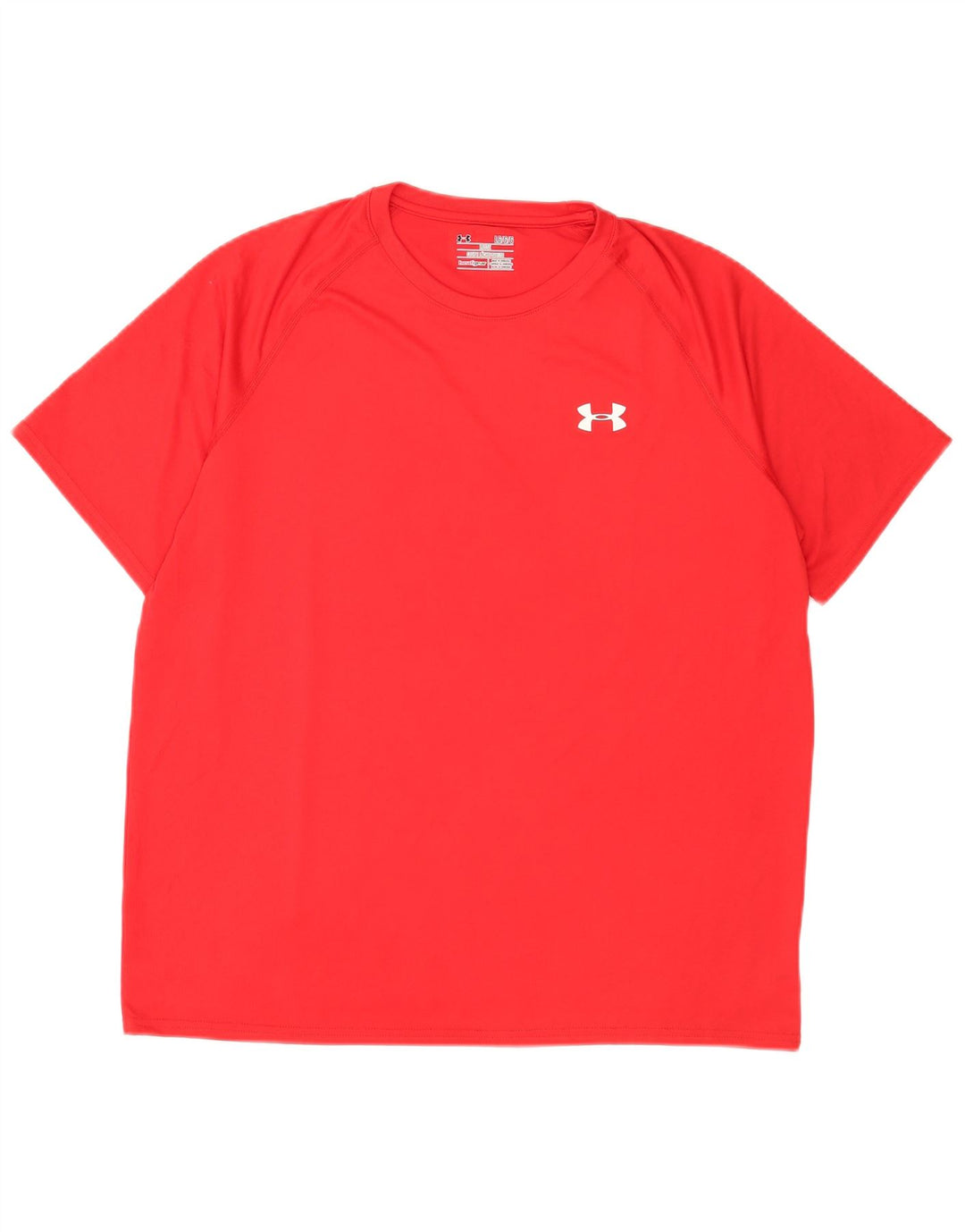 Tricou Under Armour pentru bărbați Heat Gear Top mare poliester roșu