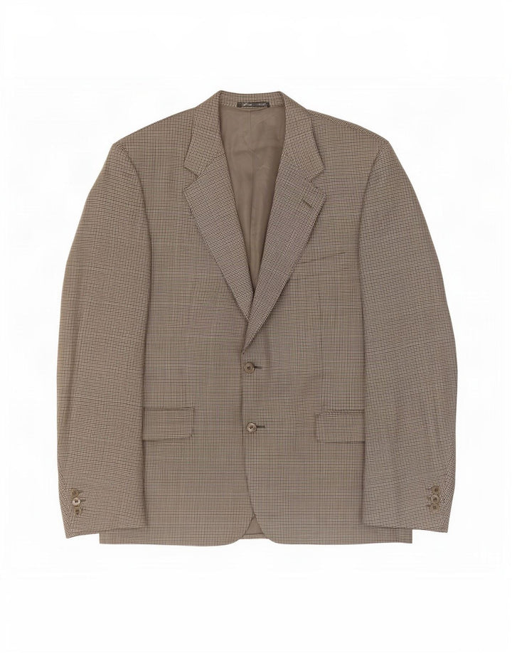 Jachetă pentru bărbați Corneliani cu 2 nasturi IT 54 2XL Gri Houndstooth