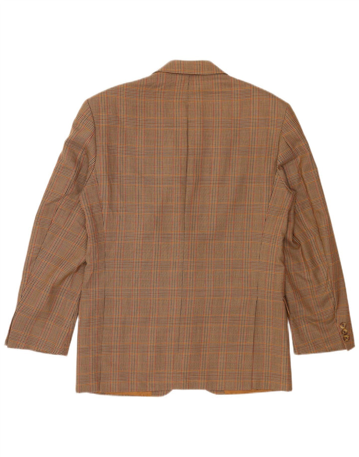Jachetă pentru bărbați Marks & Spencer, cu 2 nasturi, UK 38 Medium Bej Houndstooth