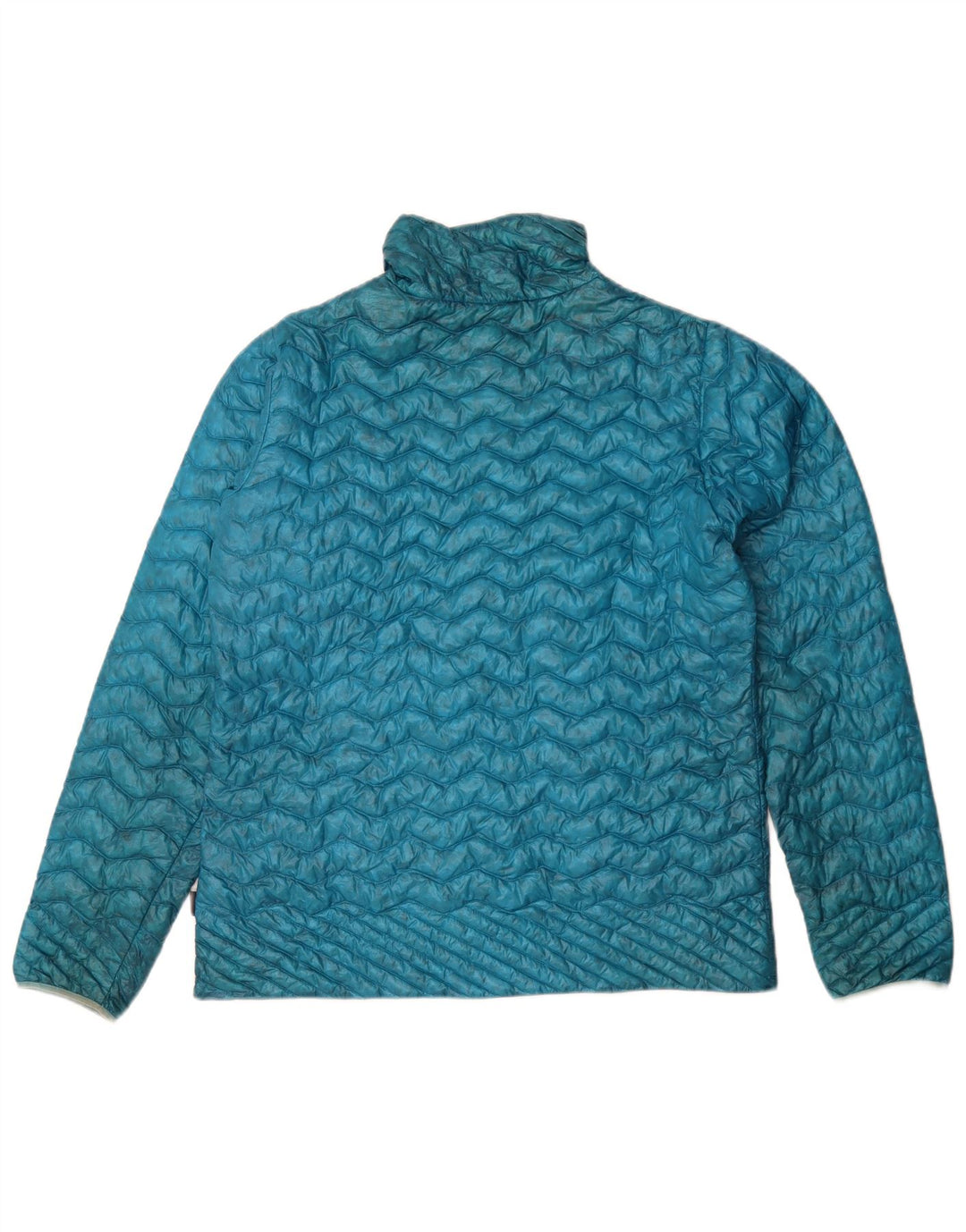 Jachetă căptușită cu pulover Patagonia pentru femei UK 12 Medium Blue Sintetic