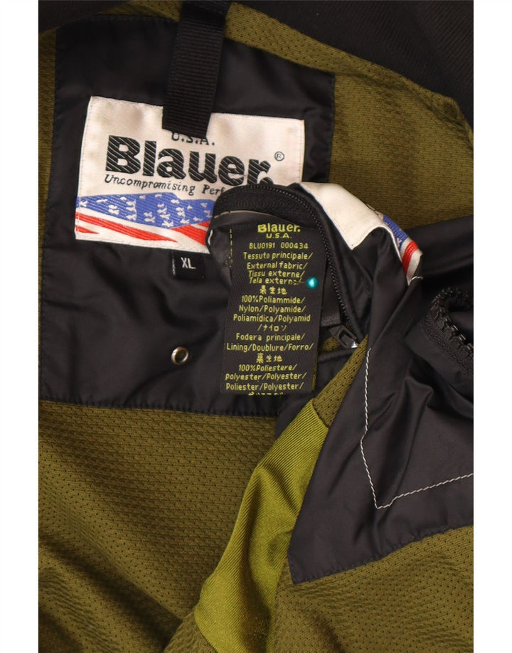 Blauer Bomber Jacket pentru bărbați UK 42 XL Poliamidă neagră