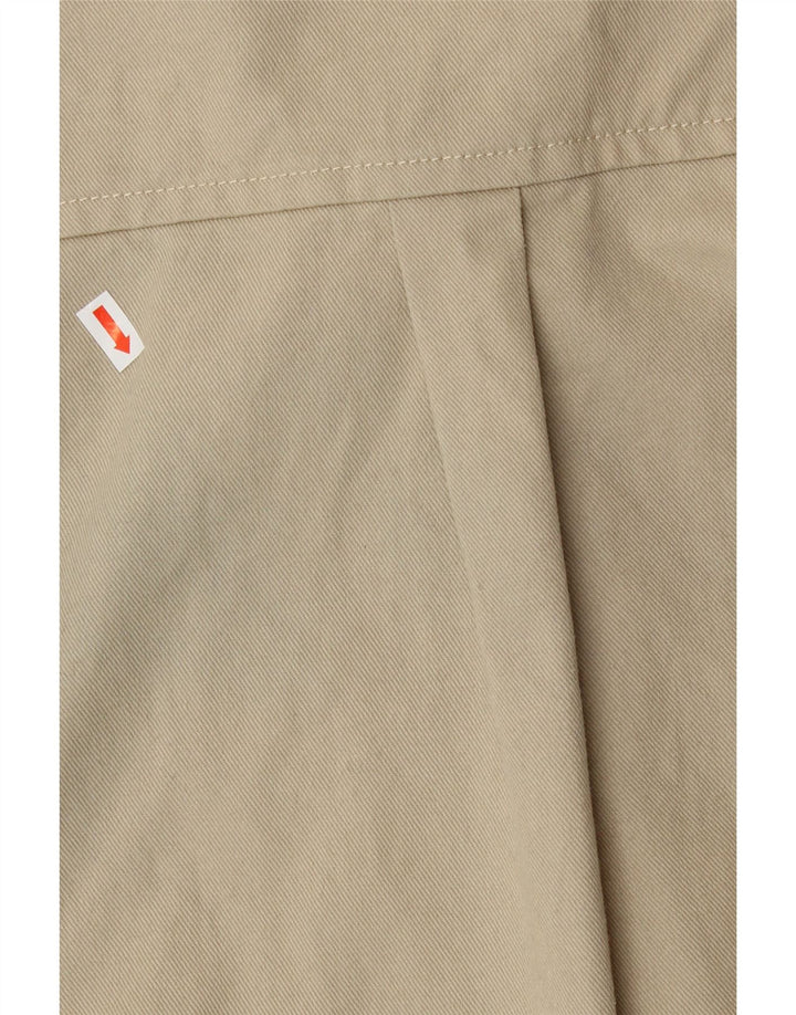 FAT FACE Cămașă supradimensionată pentru femei UK 10 Small Beige Bumbac