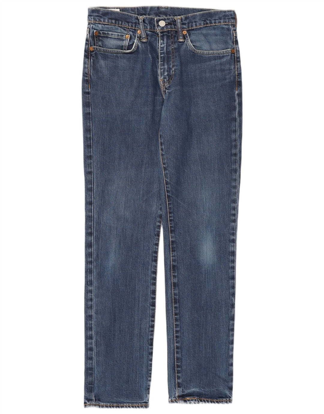 LEVI'S Womens 511 Slim Jeans W31 L32 Blue Cotton