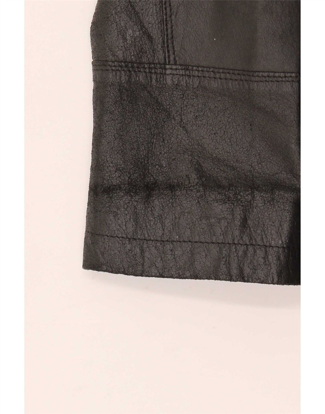 J.J.Scott Jachetă din piele cu 2 nasturi pentru femei IT 46 Large Black