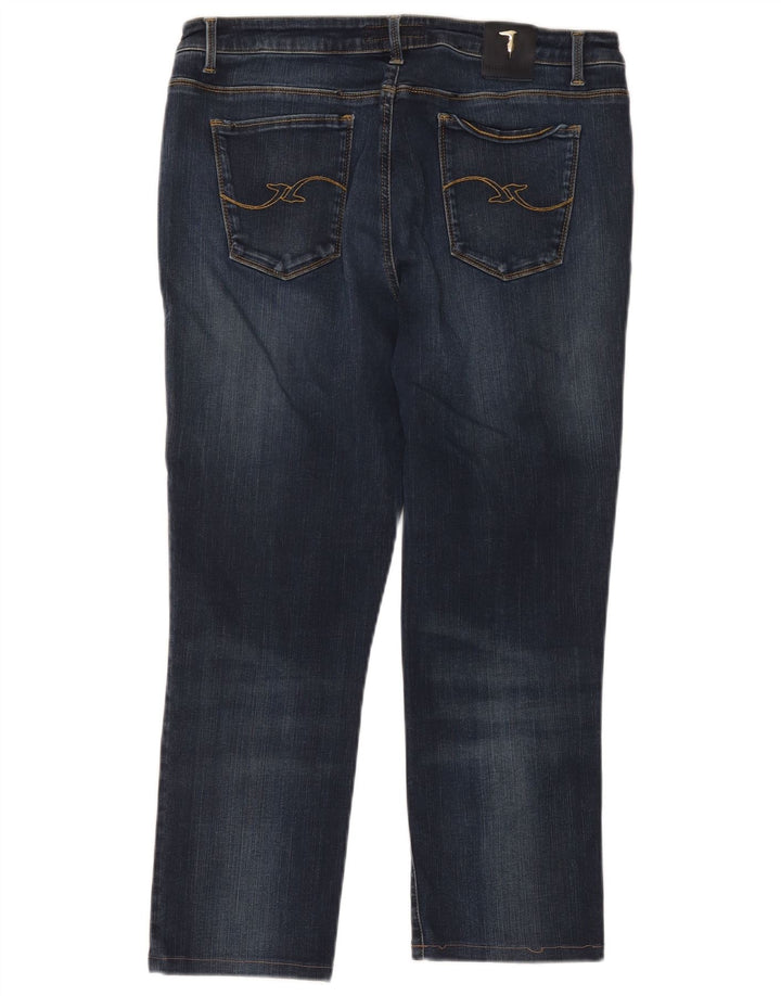 Blugi trussardi pentru bărbați W36 L24 albastru