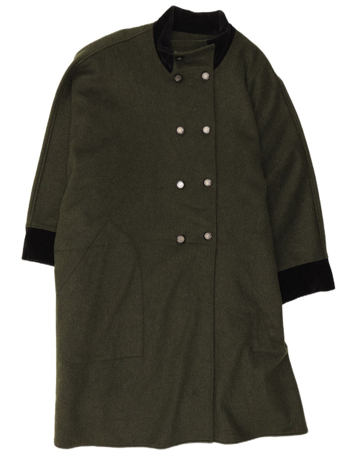 Poncho Anna E Cristina pentru femei IT 44 Medium Green Colorblock