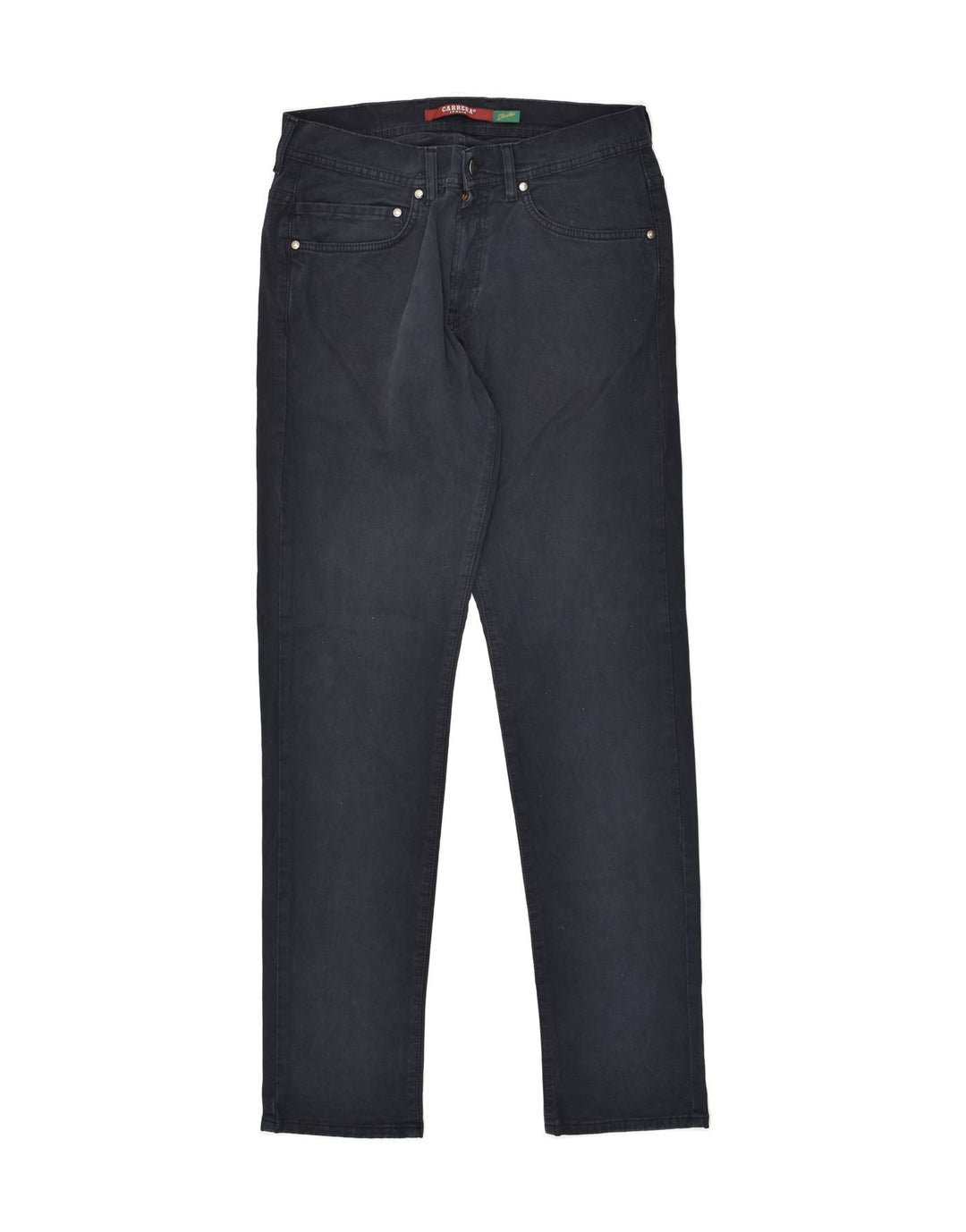 CARRERA Womens 717 Slim Jeans W31 L32 Navy Blue Cotton | Vintage Carrera | Thrift | Second-Hand Carrera | Used Clothing | Messina Hembry 