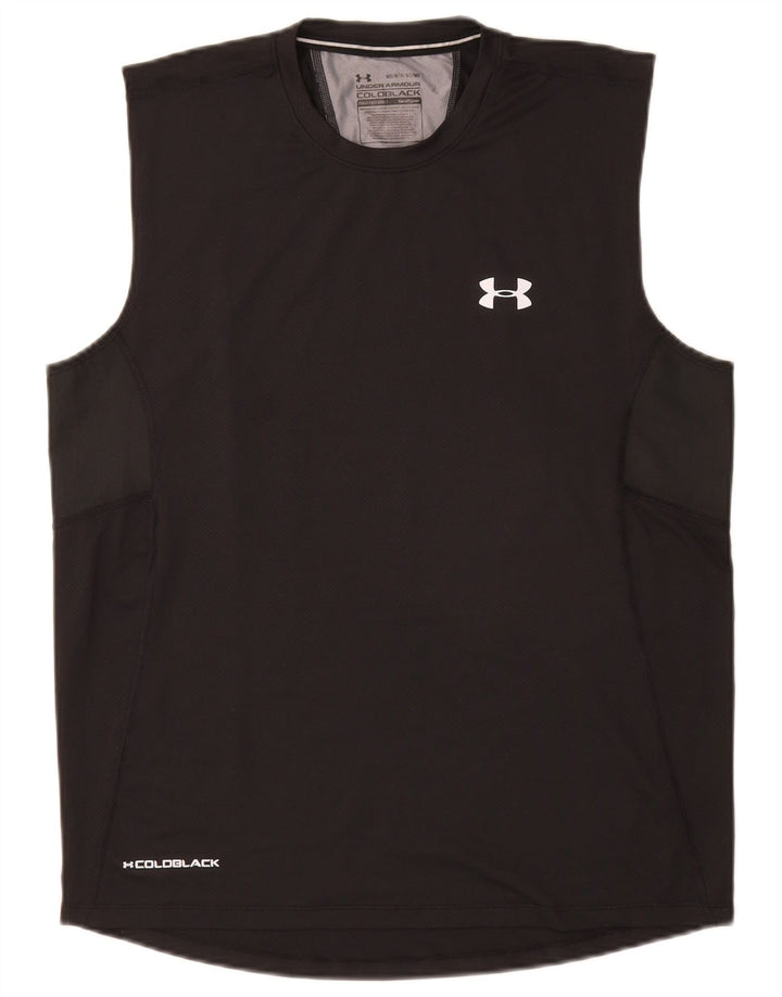 Vestă Under Armour Heat Gear pentru bărbați, poliester mediu negru