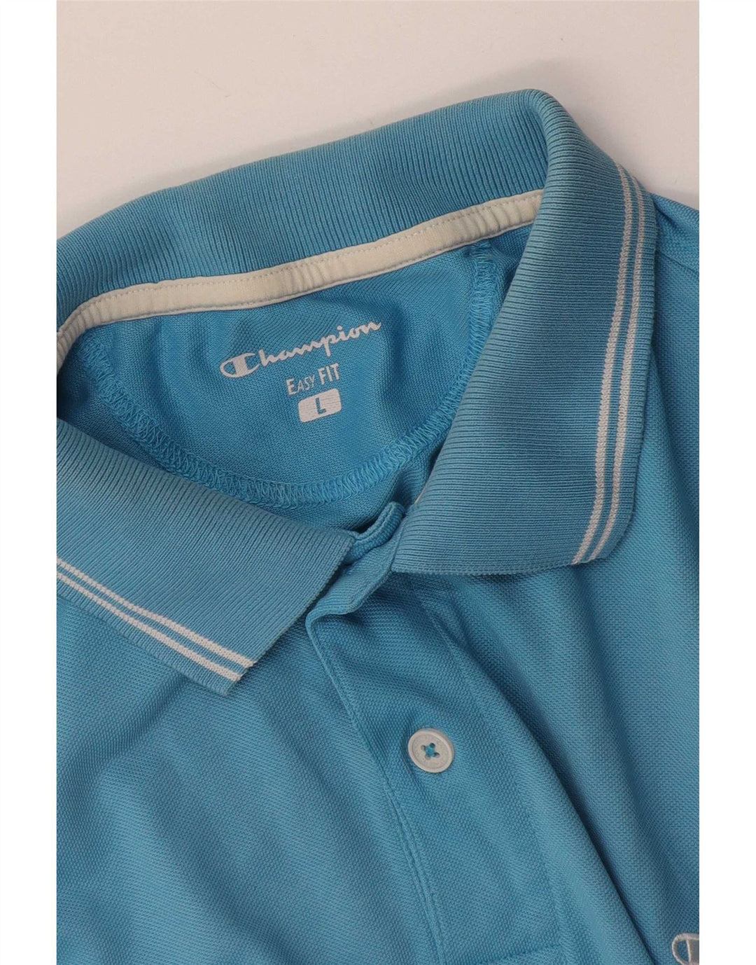 Tricou polo pentru bărbați Champion Easy Fit, mare, albastru
