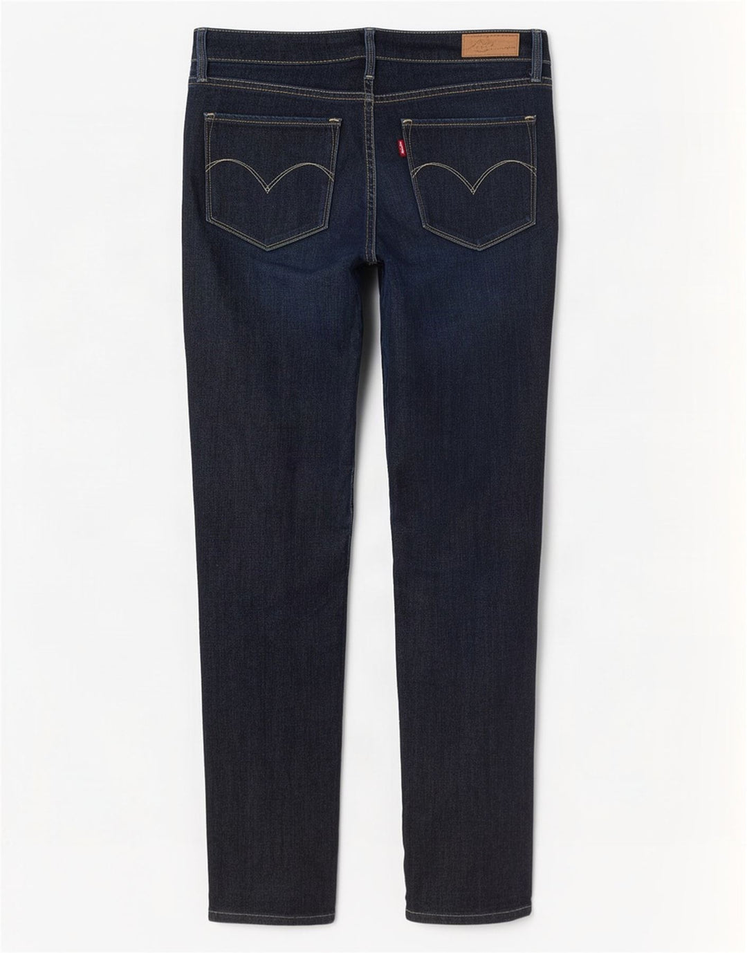 Blugi slim pentru femei Levi's W29 L32 bumbac bleumarin