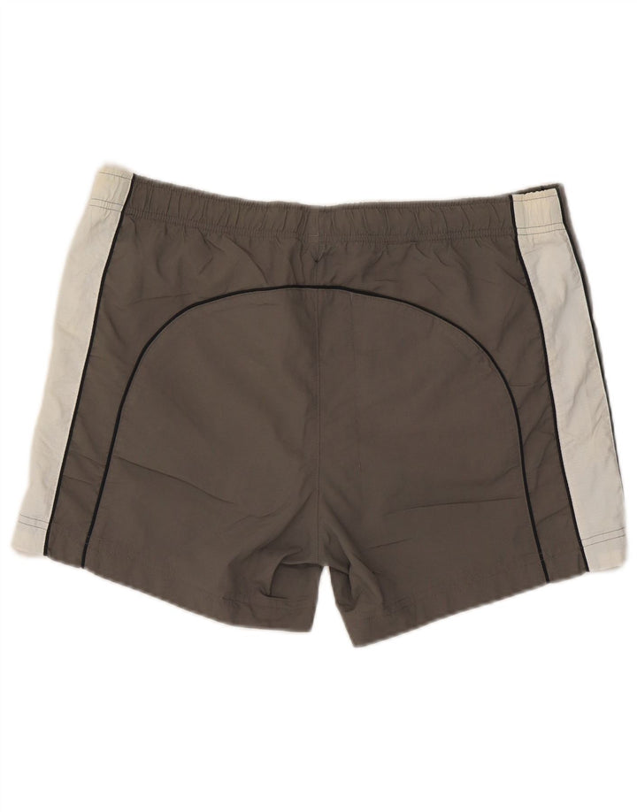 Pantaloni scurți de înot Champion pentru bărbați, mari, gri, poliester color bloc