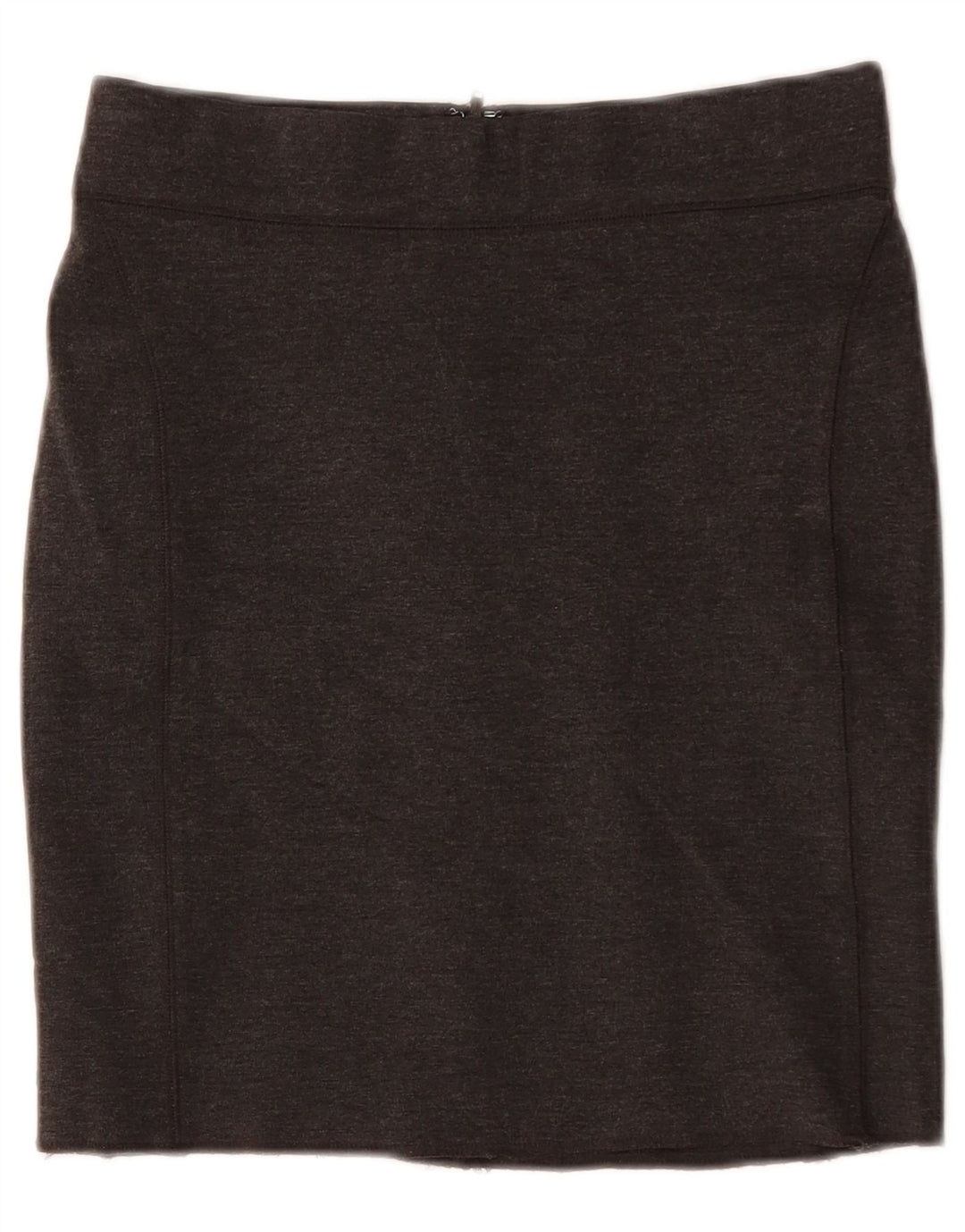 JACK WILLS Fustă mini pentru femei UK 10 Small W26 Gri Viscoză